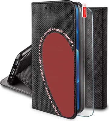 Obrázek produktu pro Etui do Xiaomi Redmi Note 14 4G MAGNET WZORY | WALENTYNKOWE | CASE + SZKŁO