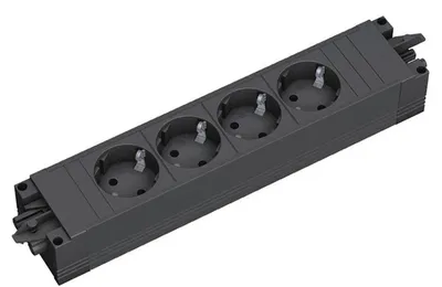 Image de BACHMANN STEP BASE 4xCEE7/3 GST18, noir