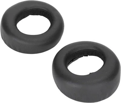 Zdjęcie produktu dla Zamienne poduszki uszne - pilniki słuchawkowe - Wygodne słuchanie - Lepsze izolacje dźwięku - 2 Pcs - Czarne