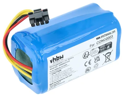 Akku für Blaupunkt Bluebot Xtreme BPK-VCBB1XTE BPK-VCBB1XTEIC 2600mAh 14,4V