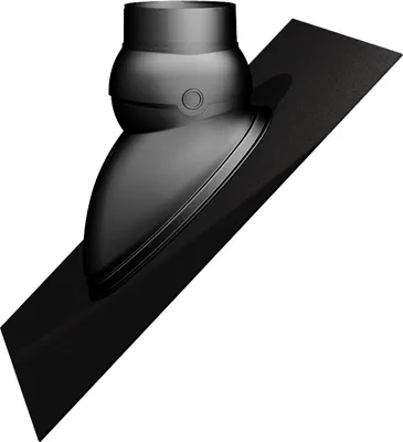 Produktbild von Ubbink - Dachkanäle - Schwarz - 125 mm - 15°-55°