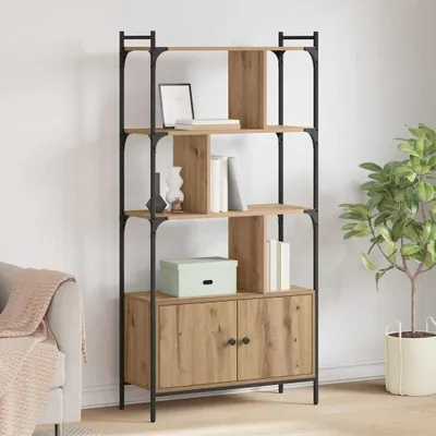 Produktbild von "Schlussverkauf" Bücherregal rechteckig - 1 pc - Büroregal mit Stauraum - Holzwerkstoff C12321