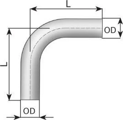 Produktbild von DINEX Auspuffrohr Universal 91088 1,5mm 550mm 245mm 90mm 88,9mm