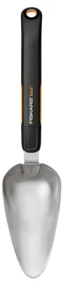Produktbild von Fiskars Xact, Gartenkelle, Edelstahl, Schwarz, Edelstahl, Softgrip, Einfarbig, 280 g