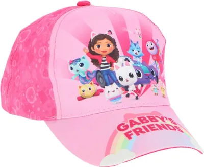 Produktbild von Gabby's Dollhouse Sonnenmütze – Cap für Kinder mit UV-Schutz & verstellbarem Verschluss