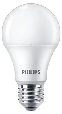 Productafbeelding van LED-lamp E27 A60, 10W = 75W, 1055 lumen, 3000K (warm wit), 180°, CorePro, Philips