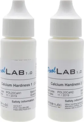 Produktbild von POWERHAUS24 PoolLAB Reagenzienien Calcium Hardness No. 1 & No. 2