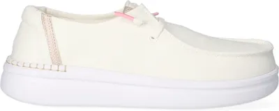 Produktbild von HEYDUDE Wendy Rise Damen Halbschuhe Spark White Größe 42