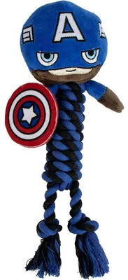 Produktbild von Cerda Group Marvel Seilspielzeug Für Hunde 9.5x30x9.5 Cm Blau Blau One Size