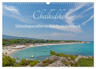 Produktbild von Chalkidiki - Urlaubsparadies in Nordgriechenland (Wandkalender 2027 DIN A3 quer), CALVENDO Monatskalender