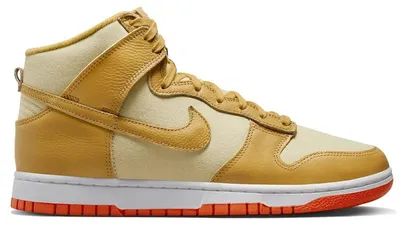 Produktbild von Nike Dunk High Wheat Gold Safety Orange - EU 42.5