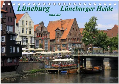 Produktbild von Lüneburg und die Lüneburger Heide (Tischkalender 2026 DIN A5 quer), CALVENDO Monatskalender