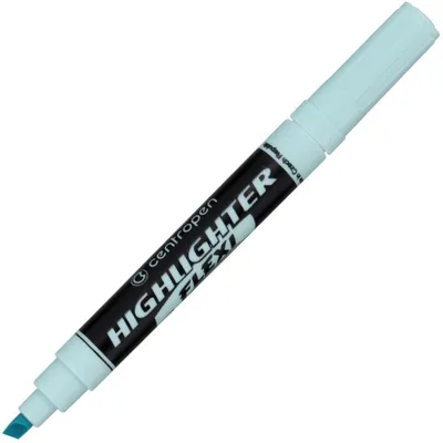 Produktbild von Zvýrazňovač Centropen 8542 Flexi Soft modrý