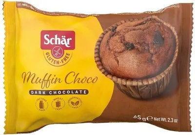Produktbild von Schokoladenkuchen ohne Gluten, 65 g - Marke: SCHAR