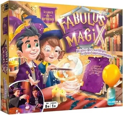 Produktbild von Fabulus Magix Gesellschaftsspiel, DUJARDIN, Zauberstab Manipulation, Magieschule