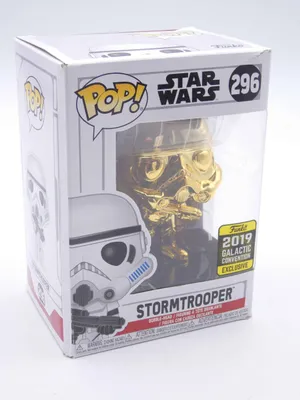 Produktbild von Funko Pop! 296: Star Wars - Stormtrooper  (2019 Galactic Convention Exclusiv)