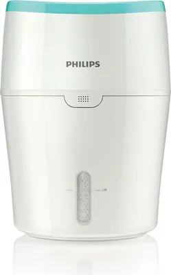 Produktbild von Philips 2000 series Luftbefeuchter mit sicherer und sauberer NanoCloud-Technologie, Weiß, Hellgrün, 1,8 m, 220-240 V, 249 mm, 249 mm, 339 mm