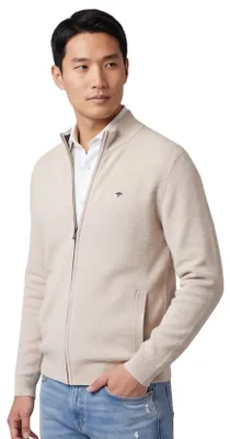 Produktbild von Strickjacke beige Fynch Hatton Struktur