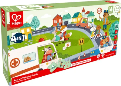 Produktbild von Hape E1639, 71 Stück(e), Kinder, 3 Jahr(e)