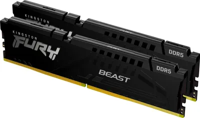 Produktbild von Pamäťový modul Kingston Technology FURY Beast 32 GB 2 x 16 GB DDR5 6000 MHz