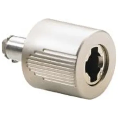 Produktbild von Hettich Zylinderschloss-Drehgriff, Prestige 200 Typ 451 N, 9080758, rechts, mit Lochung