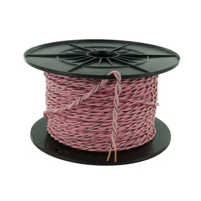 Produktbild von 0.75mm² rosa Verdrillte Lautsprecherkabel verschiedene Farben und Querschnitte von 0,5mm² bis 2,5mm² - OFC Kupfer