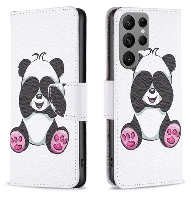 Obrázek produktu pro Pro Samsung Galaxy S24 Ultra faux leather book pouzdro na mobilní telefon s motivem 1 krytu ochrana pouzdra