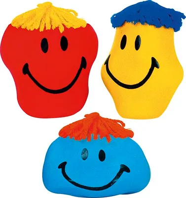 Obrázok produktu pre Goki Squeeze-me stretchy balloon funny faces, 3 rok / roky, Plast, Rôzne farby