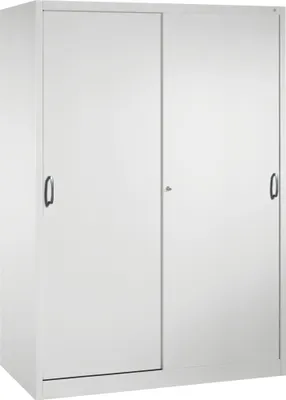 Produktbild von CP Stahlschrank 2169-00 S10095 lichtgrau 160,0 x 60,0 x 195,0 cm, aufgebaut