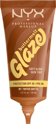 Produktbild von NYX PROFESSIONAL MAKEUP Buttermelt Glaze Soft Glow Skin Tint SPF30, Toffee Butta