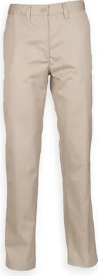 Immagine prodotto di Henbury Donna 65/35 Pantaloni della tuta / Pantaloni da lavoro, Slim-Fit RW2701 (L x Regular) (Colori pietra)
