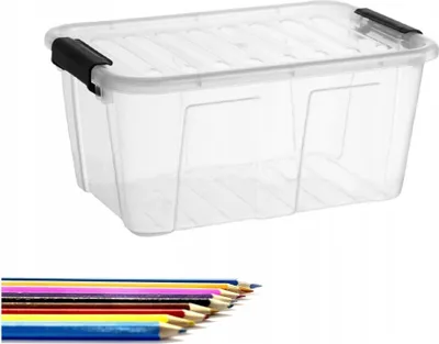 Produktbild von plast team Aufbewahrungsbox HOME BOX 8,0 Liter transparent