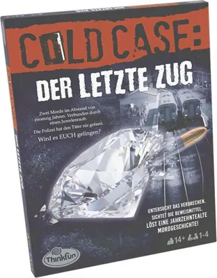 Zdjęcie produktu dla Cold Case: The Last Train Thinkfun 76534