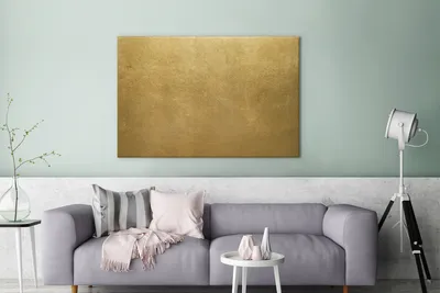 Zdjęcie produktu dla MuchoWow® - Obraz na płótnie - Złoty - - Abstrakcja, obraz na ścianę, dekoracja ścienna, obrazy do salonu, 120x80cm