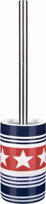 Produktbild von Spirella 7610583176066, WC-Bürste & Halter, Blau, Rot, Weiß