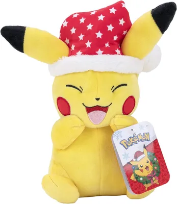 Immagine prodotto di Pokemon - Statuetta di peluche - Pikachu Holiday / Natale (20 cm)
