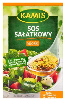Immagine prodotto di Condimento per insalata italiano Kamis, spezie 8 g