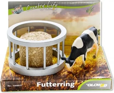 Produktbild von Futterring mit Ballen und Kuh, 1Stück