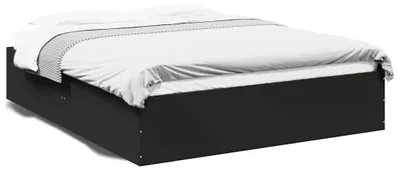 Obrázok produktu pre vidaXL Posteľný rošt čierny 150x200 cm Materiál dreva