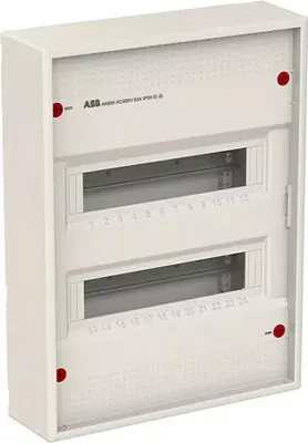 Produktbild von Striebel & John AP-Stromkreisverteiler AK624N3 AP 24PLE 2RE o.Tür