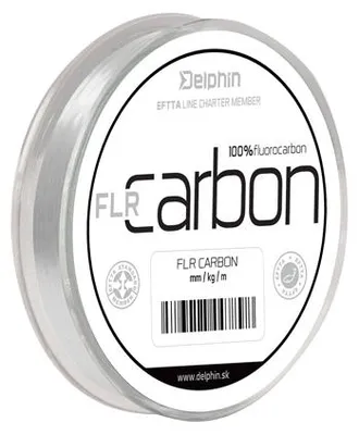 Produktbild von Delphin FLR CARBON - 100% Fluorocarbon Transp. 0,60mm 16,0kg 20m