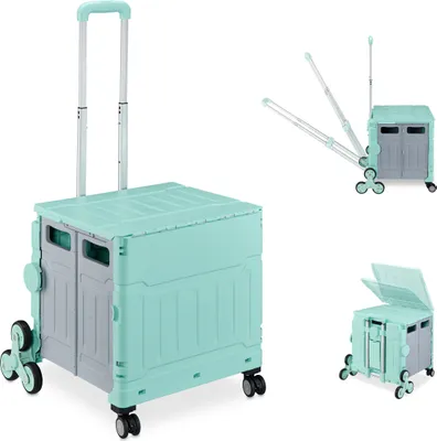 Produktbild von relaxdays Einkaufstrolley Treppensteiger