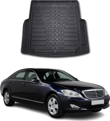 Produktbild von Kofferraumwanne Laderaumwanne für Mercedes S Klasse W221 2007-2013 Gummi TPE