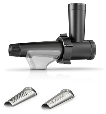 Productafbeelding van Bosch MWZS0JPB, Zwart, RVS, Transparant, RVS, MultiPower 4, 6, 8, 400 gram, 90 mm, 244 mm