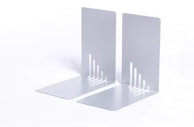 Zdjęcie produktu dla MAUL podpórka do książek stalowa 14 x 8,5 x 14 cm srebrna