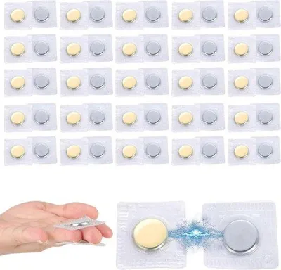 Produktbild von 30 Paar Unsichtbare PVC-Magnetnägel für Nähzubehör und Bastelhandtaschen