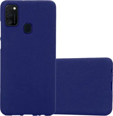 Produktbild von Cadorabo Schutzhülle für Samsung Galaxy M21 / M30s Hülle in Blau Handyhülle TPU Etui Cover Case
