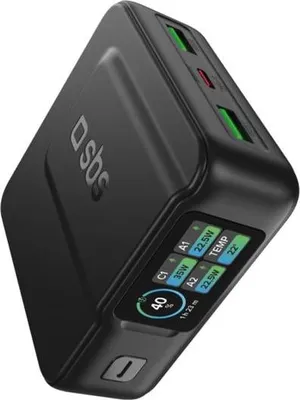 Obrázek produktu pro Powerbank SBS 10000 mAh Power Control 2.0 35 W PD, černý