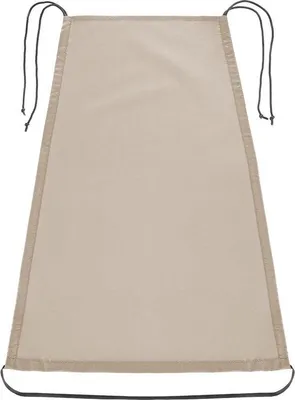 Productafbeelding van Zonnescherm voor kinderwagens met UV-bescherming 40+ - Beige zonnescherm voor kinderwagens en buggy's met een reiswiegfunctie
