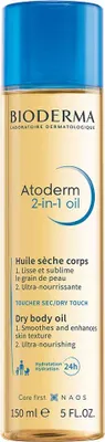 Image de Bioderma Atoderm 2-en-1 Huile sèche pour le corps 150 ml